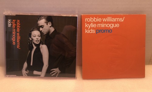 Robbie Williams Kylie Minogue ‎– Kids CD Single and Promo 2000 UK Tested - Picture 1 of 10