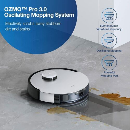 ECOVACS DEEBOT X1 Plus Robot Vacuum and Mop Self-Empty -Certified Refurbished - Picture 5 of 9