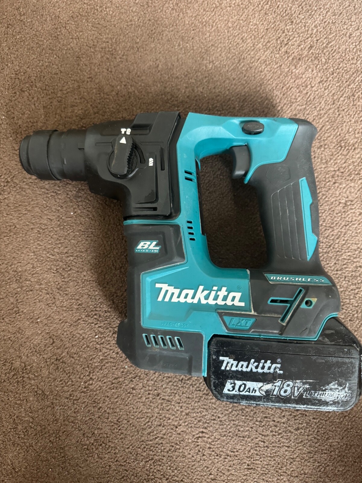 Makita Dhr171 18v Cordless Brushless Sds Drill + 3.0Ah battery eBay