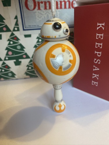 BB’s Christmas BB8 Porzellan Punze Andenken Star Wars Ornament Neu im Karton - Bild 6 von 12