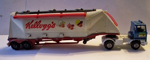 Matchbox Superkings K-3 Bedford Grain Transporter Kellogg's - Picture 3 of 6