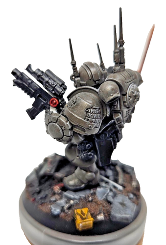 Warhammer 40k Space Marine Phobos Captain Raptors Conversion Well Painted GW 40k - Picture 6 of 6