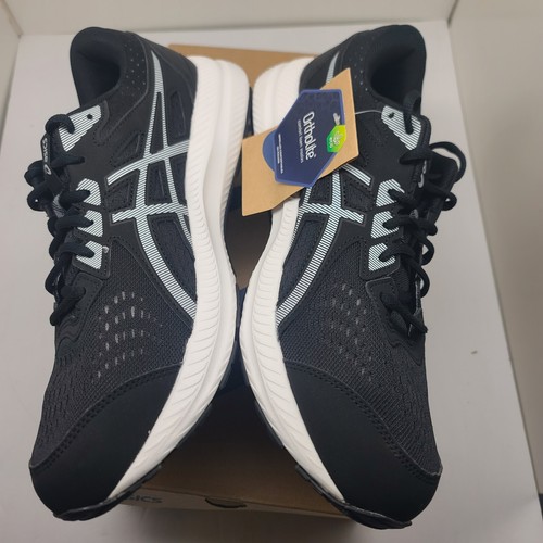 Mens ASICS Gel Contend 8 Running Shoes Black White Size 11.5 4E Extra Wide - Picture 3 of 9