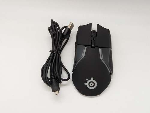SteelSeries Rival 600 gaming mouse USB wired 12000 CPI black + cable - Afbeelding 2 van 20
