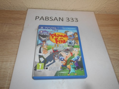 PSVITA - PHINEAS AND FERB , PAL ESPAÑOL , COMPLETO
