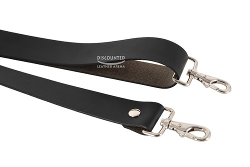 Leather Adjustable Straps High Quality Wide Crossbody Shoulder Bag Purse Straps - Picture 11 of 11