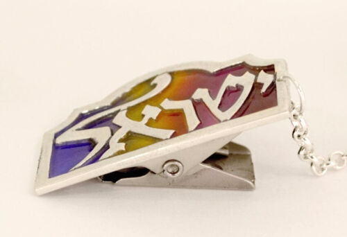 925 Sterling Silber SHEMA YISRAEL Tallit Clips - jüdisches Gebetstuch - handgefertigt - Bild 3 von 3