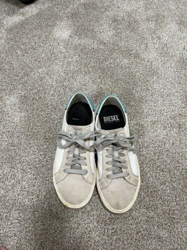 Diesel Men’s Sneakers Leather Low Top Size US 9 - Picture 8 of 11