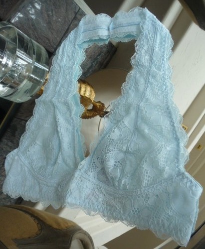 Nuevo con etiquetas Free People Sujetador - Sujetador Halter de Encaje Galloon - Imagen 54 de 87