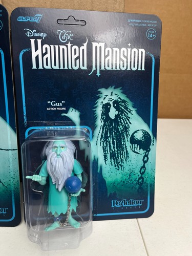 Super 7 ReAction Disney Haunted Mansion Hitchhiking Ghosts Phineas ,Gus, Ezra - Picture 6 of 13