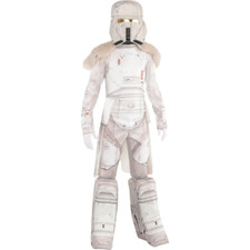 5pc Star Wars Range Trooper Jumpsuit Mask Halloween Costume Child L 12-14 Storm