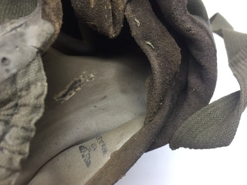 WWII WW2 German Military Gas Mask With Canister Named Dated 1940 - Picture 11 of 22