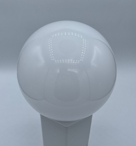Vintage White Milk Glass Light Globe Round Medium 6” Replacement  Glass MCM - Bild 2 von 6