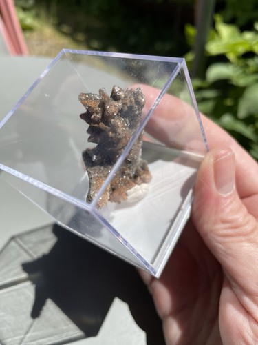 Dogtooth Calcite-Ojuela Mine, Mexico W/display Box 20g Old Stock - Picture 11 of 11