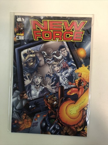 New Force (1996) Complete Set # 1-4 (VF/NM) Image Comics - Picture 5 of 5