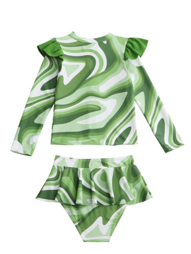 Kids Girls Swimwear Water Swimsuit Holiday Swimming Pool Skirt Shorts Swimsuits - Picture 19 of 55