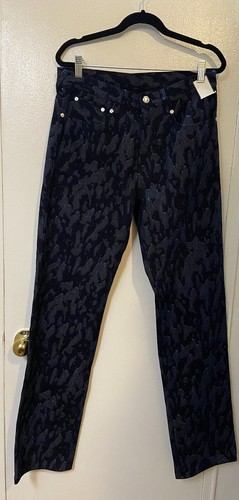 Men’s Paul Smith Pattern Blue Jeans Pants Sz 30 Mint