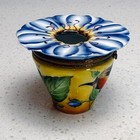 New ListingVintage Limoges France Hummingbird Flower Trinket Box – Hand Painted Porcelain