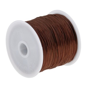 Magideal Brown Hair Weave Sew Sewing Bead Decoration Thread Hair