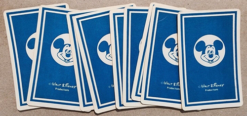 1960’s Walt Disney Productions Card Lot - Minnie Mouse, Pluto, Daisy, Goofy, etc - Picture 2 of 2