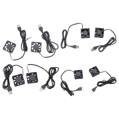 Quiet 40mm USB Fan with High Airflows for Routers and Gaming Consoles Stability - 第 1/12 張圖片