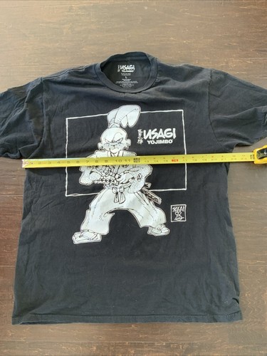 Camiseta negra japonesa de anime cómic de Estados Unidos Yojimbo Stan Sakai para hombre L - Imagen 3 de 5