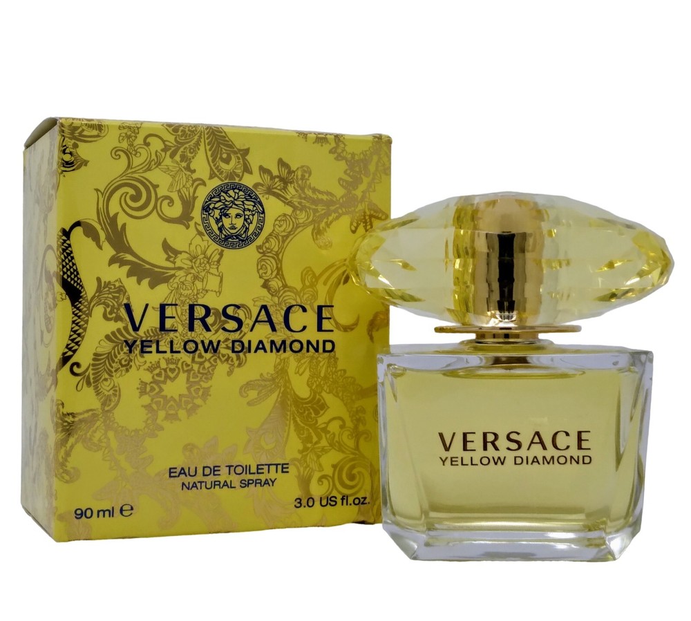 Versace Yellow Diamond EDT 3.0 oz 90 ml Bright and Sparkling Women's Fragrance