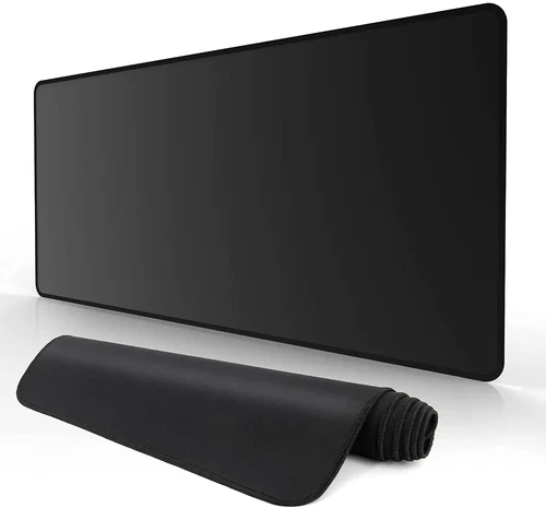 XXL Schwarz Mauspad Schreibtisch Tischunterlage Gaming Mat Pad Rutschfest