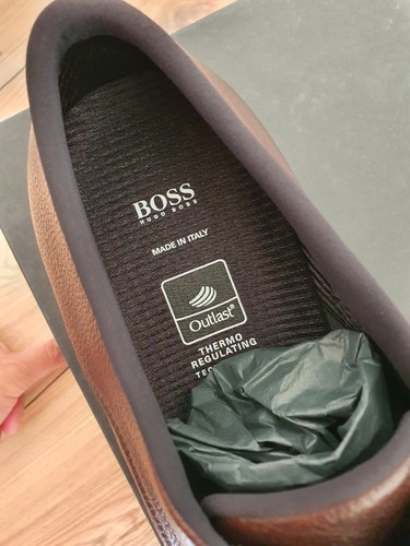 Boss By Hugo Boss Firstclass_Derb_grvp Derby Shoes Leather UK Size 11! - Picture 7 of 8