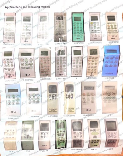 New Universal For LG Air Conditioner Remote AKB35706901 AKB74055413 6711A90023A - Picture 9 of 9