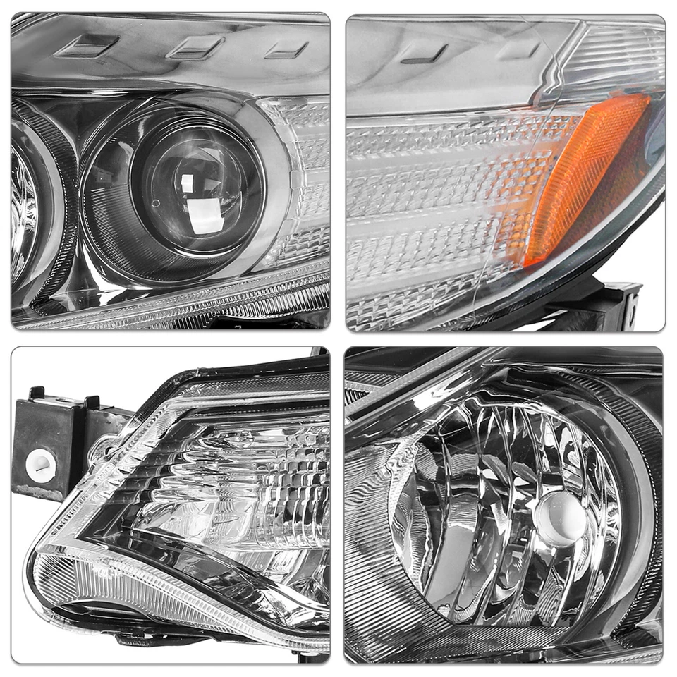 Conjunto de faros halógenos para Nissan Murano LE S SL SV 2009-2014 Foto 4 de 4