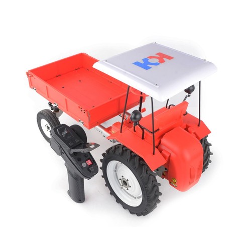 Orange DONKEY 1/10 RC Farm Truck 4×2 Transportfahrzeug Achsschloss Servo Light - Bild 6 von 8