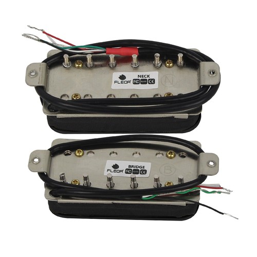 FLEOR Alnico 2 Humbucker Double Coil Guitar Pickup Neck/Bridge/N+B  for ST Style - Picture 29 of 29