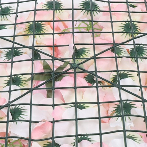10 Piezas Flor Artificial Boda Pared Rosa Hortensia Panel Pared Banquete - Imagen 7 de 11