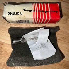 Nos Surplus PHILLIPS 250Q/CL/DC 130V TUNGSTEN HALOGEN LAMP.