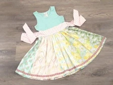 EEUC Matilda Jane girls size 8 trendsetter dress hello lovely