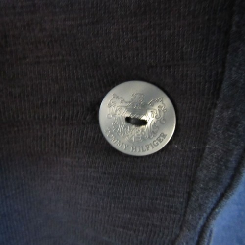 Tommy Hilfiger University Blazer Cardigan Top Logo Ricamato Donna Medium - Foto 3 di 9