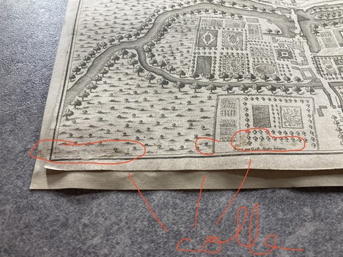 GRAVURE CARTE PLAN DE LA VILLE DE RHEIMS DAUDET 1722. DE MORTAIN. J.-B. SCOTIN - Imagen 13 de 19