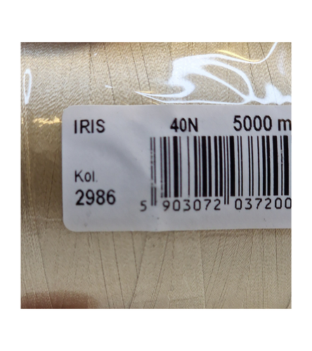 Embroidery Machine Thread, SILK POLYESTER - IRYS 40N - 5000M - ARIADNA - Picture 137 of 165