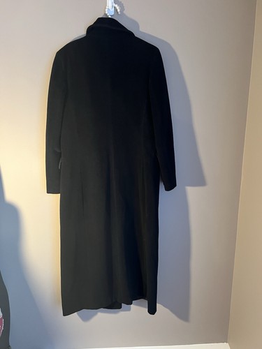 Calvin Klein Premium Double Breasted Angora Wool Coat Black NWT $495 - Picture 12 of 12