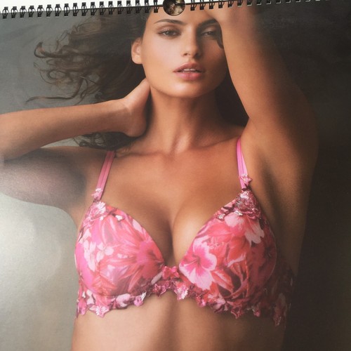 FRENCH LISE CHARMEL OVERSIZED VINTAGE CALENDAR~SEXY LINGERIE~NEW~ 19.1/4 x 15.5" - Picture 4 of 7