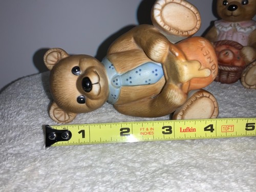 Home Interiors Homco (#1405) Bear Figurines- set of 2 - Picture 7 of 8