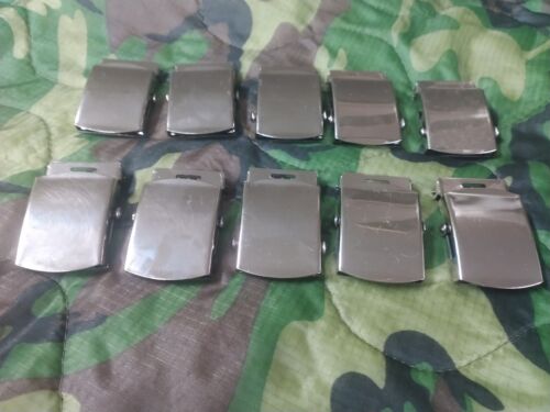 USGI EJÉRCITO DE ESTADOS UNIDOS HEBILLA CINTURÓN DE VESTIDO HEBILLA Lote 10x - Imagen 2 de 3