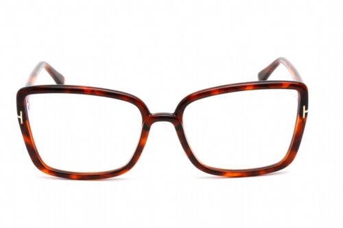 TOM FORD FT 5813B 054 Eyeglasses Red Havana Frame 56mm - Picture 2 of 4