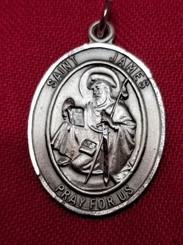 St James New USA Bliss Sterling Silver Medal Large