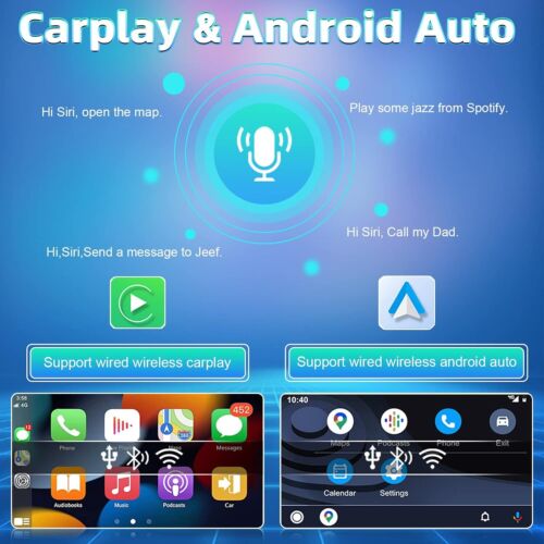 Radio estéreo para automóvil Ford Fusion Apple Carplay Android 13 2006-2009 GPS NAVEGACIÓN FM - Imagen 8 de 19