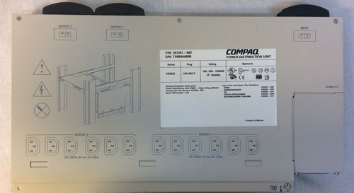 COMPAQ PDU EINHEIT NETZVERTEILER STROMVERTEILER 207591-002 - Bild 3 von 3