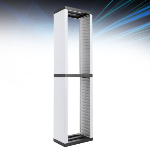 36 Games CD DVD Video Game Disc Storage Organizer Rack Tower Shelf Stand Holder - Picture 9 of 11
