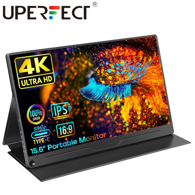 UPERFECT 4K Portable Monitor 15.6" Gaming Monitor 450nits HDMI/Mini DP/USB-C UPERFECT 4K Portable Monitor 15.6" Gaming Monitor 450nits HDMI/Mini DP/USB-C