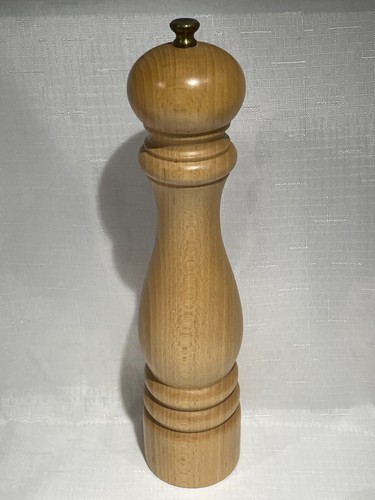 Peugeot France 12" Wooden Salt Mill Grinder Made in France - Picture 1 of 4